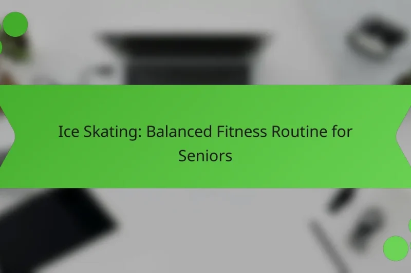 Ice Skating: Balanced Fitness Routine for Seniors