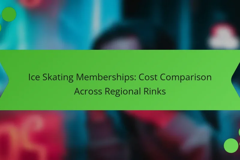 Ice Skating Memberships: Cost Comparison Across Regional Rinks