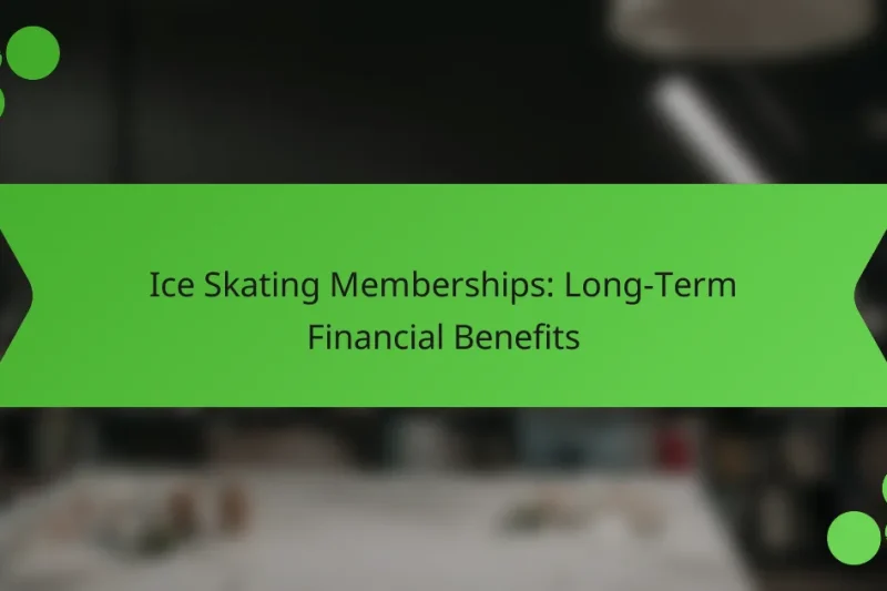Ice Skating Memberships: Long-Term Financial Benefits