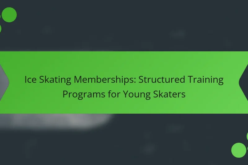Ice Skating Memberships: Structured Training Programs for Young Skaters